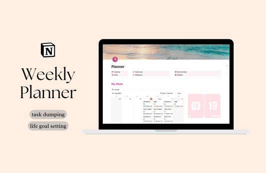 Notion Weekly Planner Template